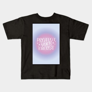 Protect Your Energy Aura Kids T-Shirt